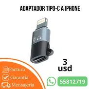 Adaptador tipo-C a iPhone - Img 55619949