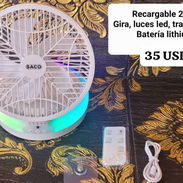 Ventilador Recargable Saco - Img 55667422