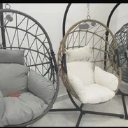 🥚🌿 COLUMPIO DE HUEVITO PARA TERRAZA – Relax y estilo suspendido en tu espacio al aire libre 🌿🥚 - Img 56878077