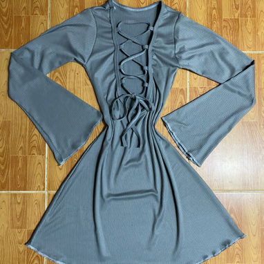 Vestido casual mangas largas - 2/3