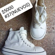 Tenis Blancos #37 (Nuevos) - Img 57013587