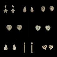 Aretes de plata sencilla - Img 54889613