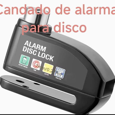 Bielas de Bicimoto, compresor ,posapies ,Bomba con medidor,capa de moto, candado de alarma, chicharra,cadena, casco - 4/9