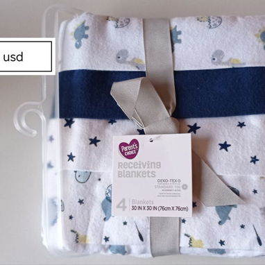 Pañales, Tela antiséptica, Pañalitos de tela antiséptica, Mosquitero rectangular - 8/8