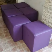 Puff para muebles de sala - Img 45907609