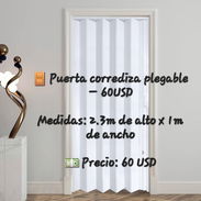 🚪 Puerta corrediza plegable - Img 57902872