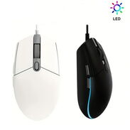 ✳️ Mouse DPI Mouse de Oficina GAMA ALTA 🛍️ Mouse de Cable Estilo Logitech G203  Maus Gamer NUEVO a Estrenar - Img 45076130