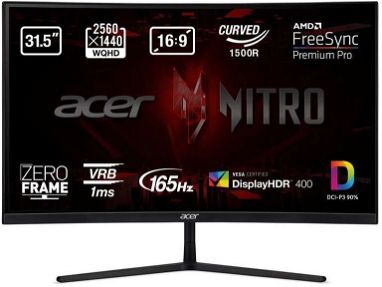 !!!Monitor Acer Gaming 31.5" 2k Curvo 165HZ - Img main-image