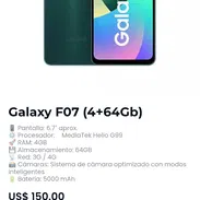 Galaxy F07 (4+64Gb) Teléfonos nuevos - Img 57488955