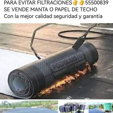 Reparación Colocación y Montaje De Papel De Techo o Manta Alfatica Para Eliminar La Humedad y Filtraciones De Su Hogar - Img 121720200
