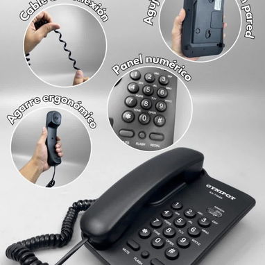 Teléfono para telefonía Fija modelo GY-T3026 nuevo en caja ! - 2/2