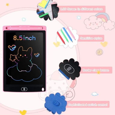 Tablet de Escritura LCD 8.5" para Niños | Pizarra digital reutilizable | Bajo consumo de bate... | videojuegoshabana.com - Img 123238673