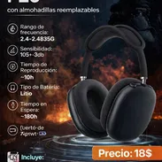 🎧 P29 AURICULARES 🎧 AURICULARES BLUETOOTH CON ALMOHADILLAS REEMPLAZABLES. FACTURA Y GARANTÍA. TL 54833699 - Img 55169409