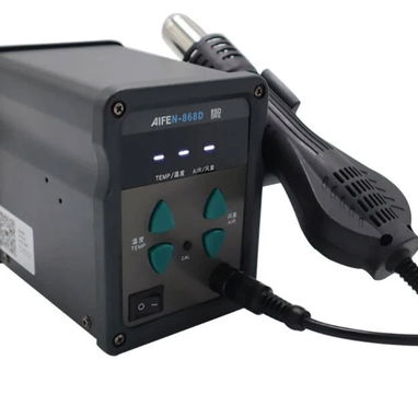 Estación Aire Caliente AIFEN-868D 700W Chip PID + LCD Dual + 4 Boquillas + Sleep Auto - Img 125209991