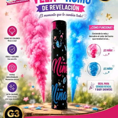 Velas de humo para los 2 sexo - 2/2