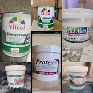 Pintura de Esmalte, Aceite, Anticorrosivo y Barniz original sellado e importado para interior y exterior - Img 55808964