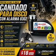 ✨ CANDADO CON ALARMA✨ Candado de disco con alarma  ✅ Contiene dos llaves  ✅ Alto volumen de alerta  🛡️ Garantía: 7 DIAS - Img 57958606