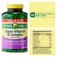 VITAMINA B: SUPERCOMPLEX VIT B de 500 tabs nuevas y selladas - Img 49177545