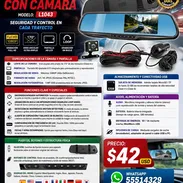 RETROVISOR CON CÁMARA, FACTURA Y GARANTÍA. VARIEDAD DE ARTÍCULOS PARA SU CARRO Y MOTO - Img 57188070