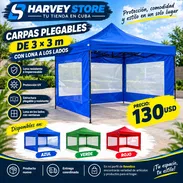CARPA 3 × 3 M CON CERRAMIENTO LATERAL - Img 58460056