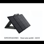 Panel solar portátil - Img 55543322