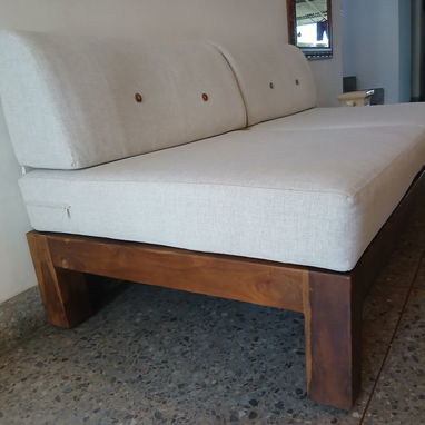 Sofá importado base madera macisa - 2/3