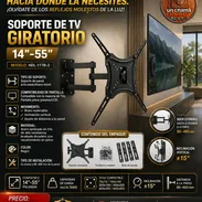 📺 SOPORTE GIRATORIO 📺 PARA TV DE 14 - 55 PULGADAS. MENSAJERÍA CON FACTURA Y GARANTÍA. 📲 54833699 - Img 55927505