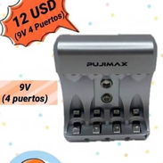 Cargador de Pilas recargables AA Y AAA 9V 4 puertos en 12USD - Img main-image-56707930