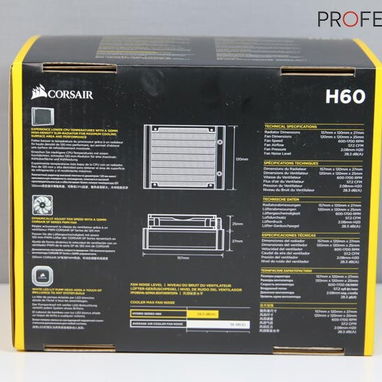Refrigeración Líquida AIO Corsair H60 120mm - Img 121593579