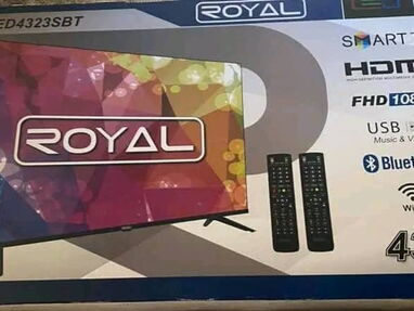 Televisores 43 pulgadas smart royal los mejores - Img main-image-45448319