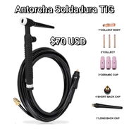 Antorcha TIG con varios consumibles - Img 54379424