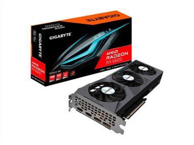 0km✅ Tarjeta de Video Gigabyte Radeon RX 6600 Eagle WindForce 3X 8GB 📦 AMD ☎️56092006 - Img main-image-45766212