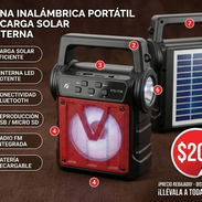 Recargable Bocina + Lámpara LED - Img 56317845