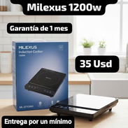 Cocina de Inducción Milexus 1200w, Garantía de 1 mes, Entrega por un mínimo costo adicional para toda La Habana - Img 53107758