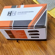Vendo CAJA DECODIFICADORA de TV Digital HD HH JD-TVB-202201 Nueva - Img 57458978