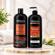 Shampoo + Acondicionador para Cabello Teñido - TRESemmé Keratin Smooth Color | 28 oz Descripción - Img 57686317