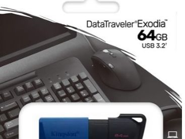 Se vende Memoria de 64 Gb DataTraveler® Exodia™ M de Kingston en 10 USD - Img main-image