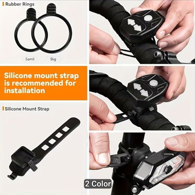 Luz Trasera para Bicicleta, - 8/10