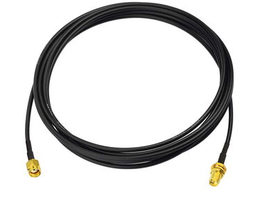 Cable de extensión de antena WiFi  RP-SMA macho en ángulo recto a RP-SMA montaje de mamparo hembra RG316  53828661 - Img 63287474
