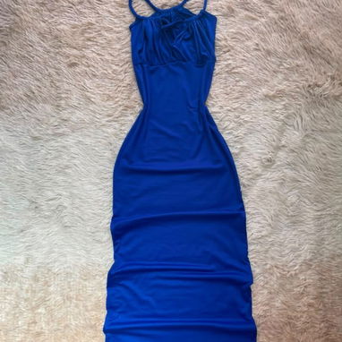 Vestidos de tirantes rizado en los senos (*IMPORTADOS*🇻🇪) - 4/7