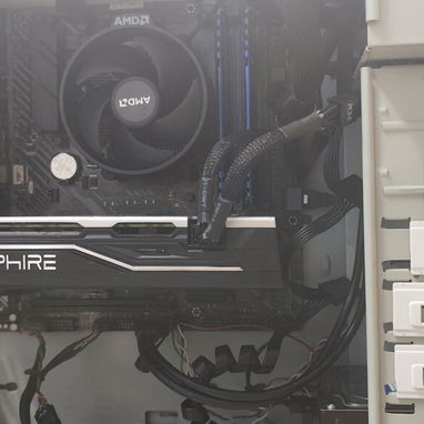 Vendo esta PC comp impecable Ryzen5 gen con monitor teclado/mouse a, tarjeta de video,Luis 59757910 - 4/6