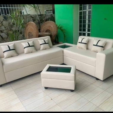 Juegos de sala modelo esquinero llamar al 52422734 o WhatsApp transporte incluido - Img 109497471