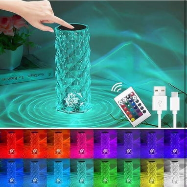 Lámpara Cilíndrica LED 🌈💡✨ - Img 123553426
