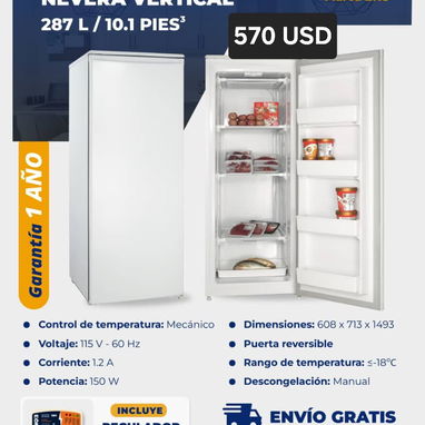 Refrigerador y neveras Vertical - Img 125213517