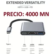 TENGO DISPONIBLE ESTE HUB MULTIPUERTO CON SALIDA HDMI PARA MOVILES Y MACKBOOK - Img 49333620