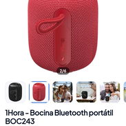 1Hora – Bocina Bluetooth portátil BOC243 - Img 58193846