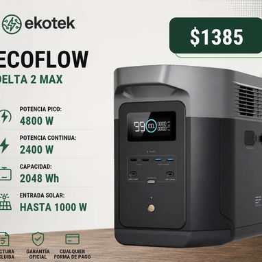 Venta de ecoflows, generadores y paneles en buen precio - 7/10
