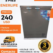 NEVERA ENERLIFE DE 5 PIES. 3 MESES DE GARANTÍA. - Img 55669527