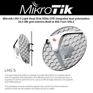 (Calidad para tu Conexión)… 170 usd ⭐⭐⭐ Mikrotik LGHG5⭐⭐⭐ (Como Nuevo) ,Internacional (Blanquito), Optimas condic - Img 123353015