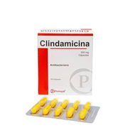Clindamicina blíster de 10 cápsulas 300 mg importadas - Img 53987468